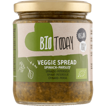 BioToday Veggie Spread Spinazie-Peterselie 235 g