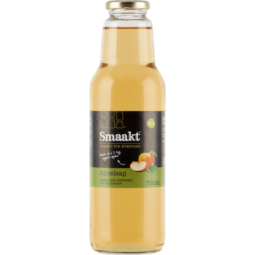 Smaakt Bio Appelsap 750 ml