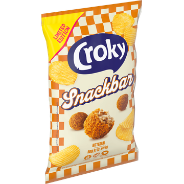 Croky Chips Snackbar Bitterbal 130g