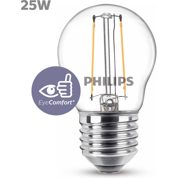 Philips Led Filament Kogel 25W E27 box