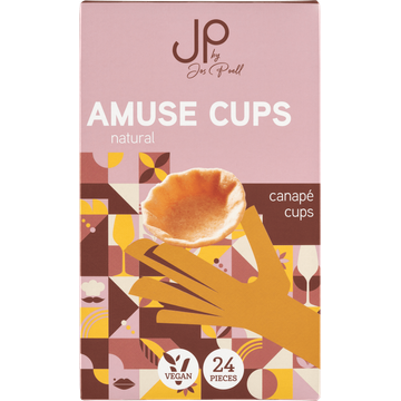 JP by Jos Poell Amuse cups Natural 72 g