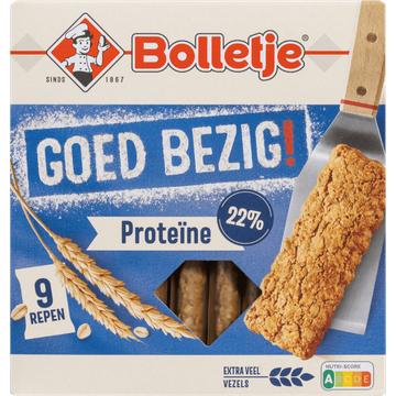 Bolletje Goed Bezig! 22% Proteïne 9 Stuks 200 g