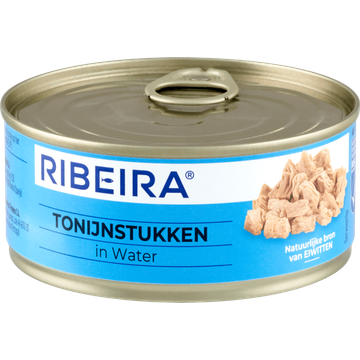 Ribeira Tonijnstukken in Water 160 g