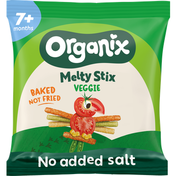 Organix Veggie groente sticks 7 maanden