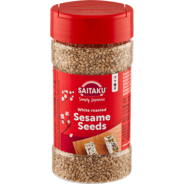 Saitaku Sesame Seeds White Roasted 95 g