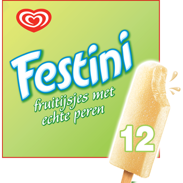 Ola IJs Festini Peer 12 stuks 12 x 50ml 