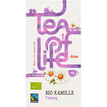 Tea of Life Bio Kamille Calming 20 Theezakjes 20 g