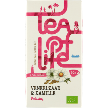 Tea of Life Venkelzaad & Kamille 20 Stuks 30 g