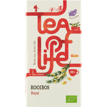 Tea of Life Bio Rooibos Royal 20 Theezakjes 30 g