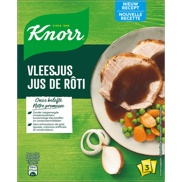 Knorr Droge Saus VLees 3x30G
