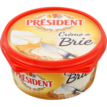 Président Crème de Brie Smeltkaas 125 g