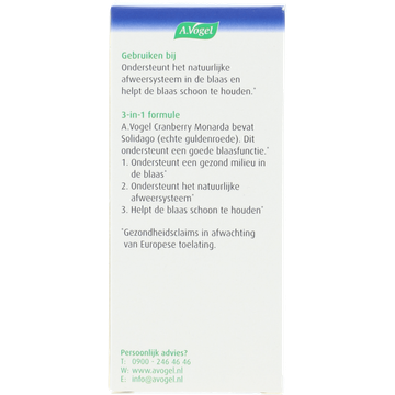 Cranberry Monarda tabletten, 30 stuks