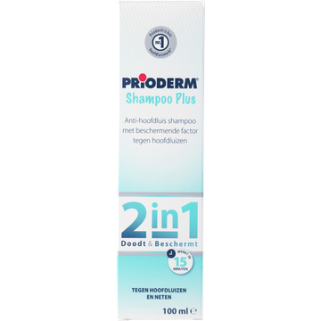 Prioderm Shampoo plus tegen luizen en neten, 100ml