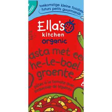 Ella's Kitchen Pasta met een heleboel groente 8+ biologisch 190 g