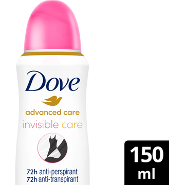 Dove Advanced Care Anti-Transpirant Deodorant Spray Invisible Care 150 ML