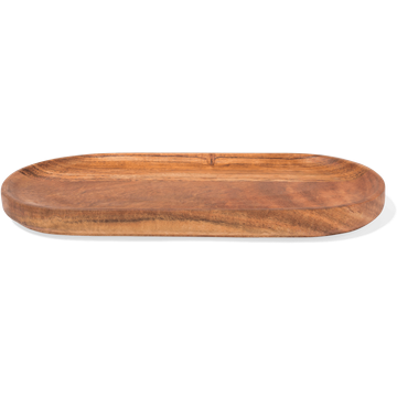 HEMA Serveerplankje Ovaal Hout 31x15cm