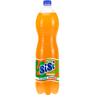 Sisi No Bubbles Mango 0% pet 1500 ml