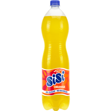 Sisi No Bubbles Orange 0% pet 1500 ml