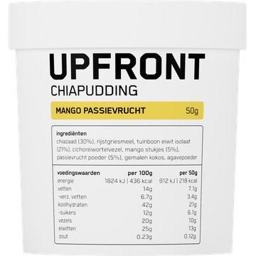 Chiapudding Cup Mango Passievrucht 50g