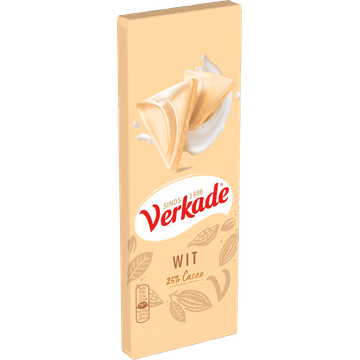 Verkade Specials Reep Wit 90 g Fairtrade