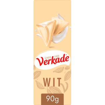 Verkade Specials Reep Wit 90 g Fairtrade