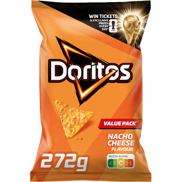 Doritos Nacho Cheese Tortilla Chips 272 gr