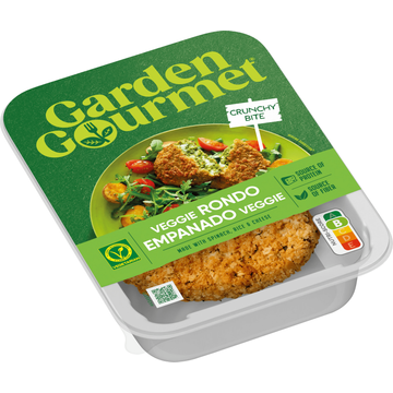 Garden Gourmet Vleesvervanger Spinazie Kaas Rondo 180 Gr