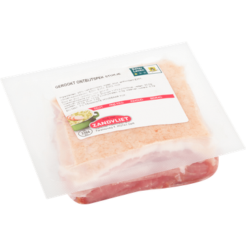 Zandvliet Gerookt Ontbijtspek Stukje ca. 250 g