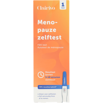 Clairivo Zelftest Menopauze 1st
