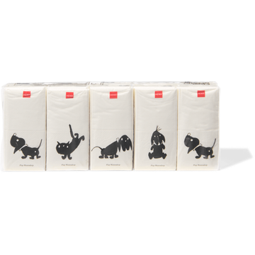 HEMA T&S zakdoekjes 4-laags 10x10 stuks