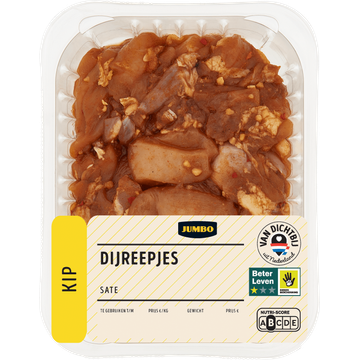 Jumbo Kipdijfiletblokjes Saté 350 g