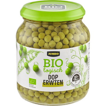 Jumbo Biologisch Doperwten 350 g