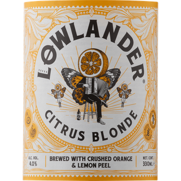 Lowlander - Citrus Blonde - Fles - 330ML