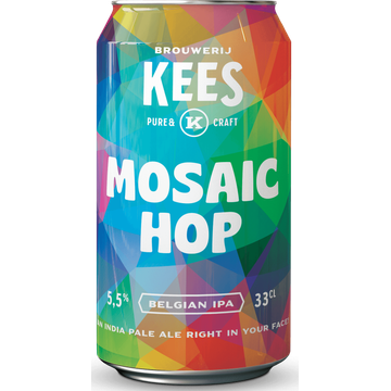 Brouwerij Kees - Mosaic Hop Belgian IPA - Blik - 330ML