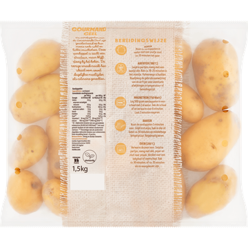 Jumbo Aardappelen Gourmande Vastkokend Geel 1,5 kg