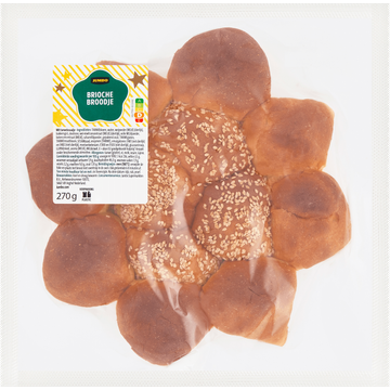 Jumbo Brioche Broodje 270 g