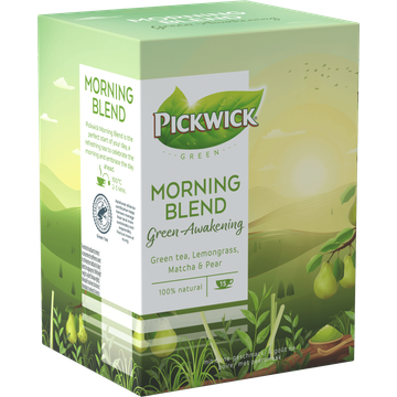 Pickwick Morning Blend Green Awakening Groene Thee 15 Stuks