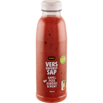 Jumbo Vers Sap Appel, Peer, Aardbei & Munt 500 ML