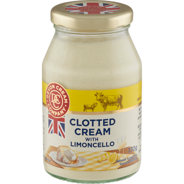 Devon Cream Company Clotted Cream with Limoncello 170 g