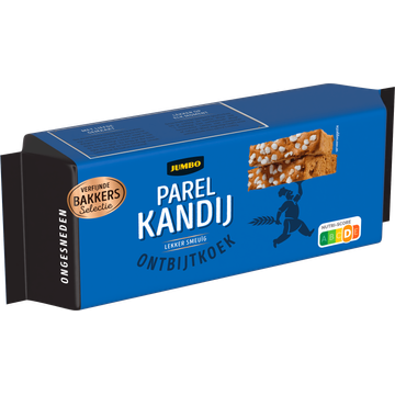 Jumbo Parelkandij Ontbijtkoek Ongesneden 465 g