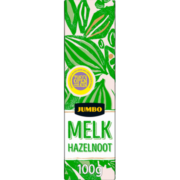 Jumbo Chocoladereep Melk Hazelnoot 100 g