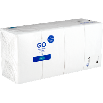 Duni Napkins Wit  2-Laags 300 Stuks