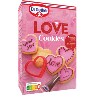 Dr. Oetker Love Cookies Koekjes Bakmix 354 g