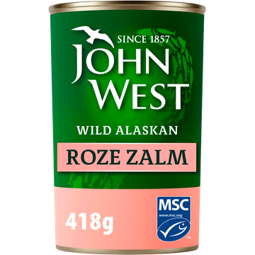 John West Wilde Roze Zalm 418g