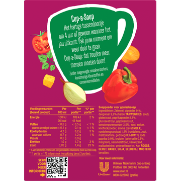 Knorr Hongaarse Goulash Cup-a-Soup 3 x 175 ml