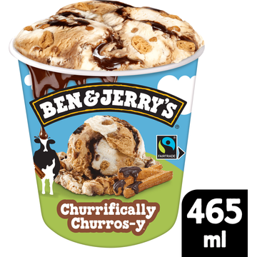 Ben & Jerry's IJs Churrifically Churros-y 465 ml