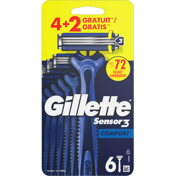 Gillette Sensor3 Comfort, Wegwerpscheermes