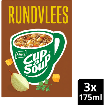 Knorr Rundvlees Cup-a-Soup 3 x 175 ml