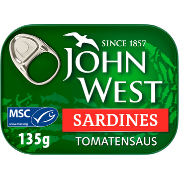 John West Sardines in Tomatensaus 135g