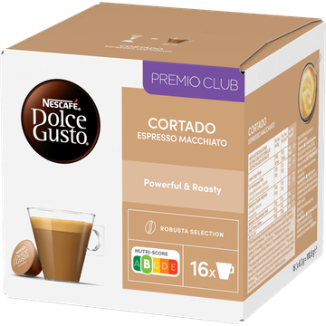 Nescafé Dolce Gusto Cortado Espresso Macchiato 16 x 6,3 g